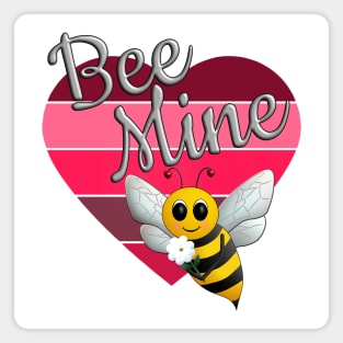 Bee Mine - Bee My Valentine Magnet